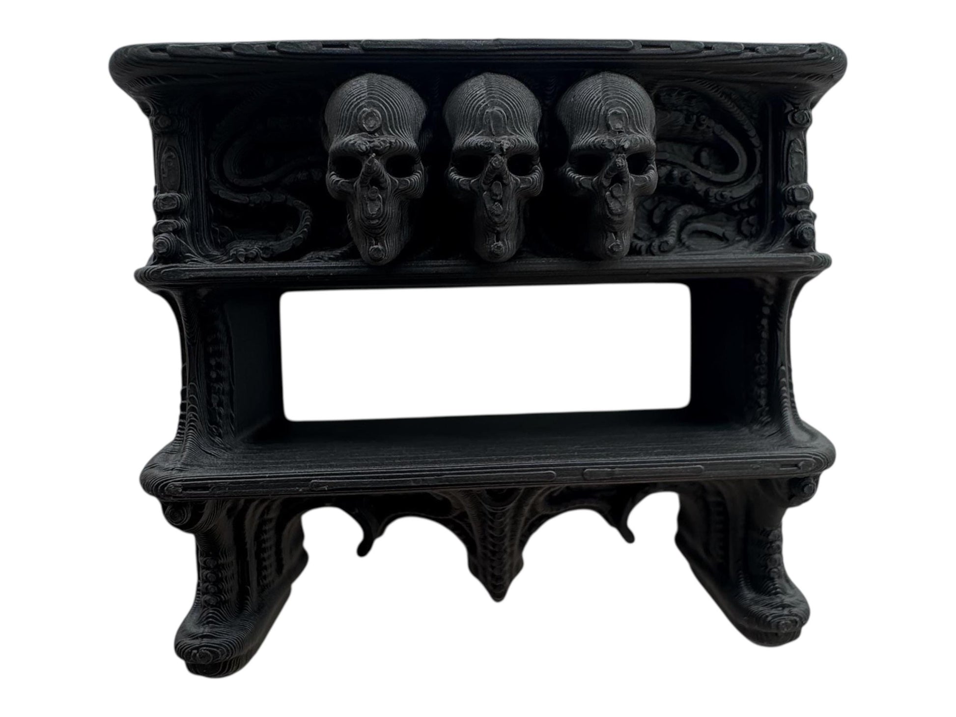 Gothic Giger shelf for jumping spiders