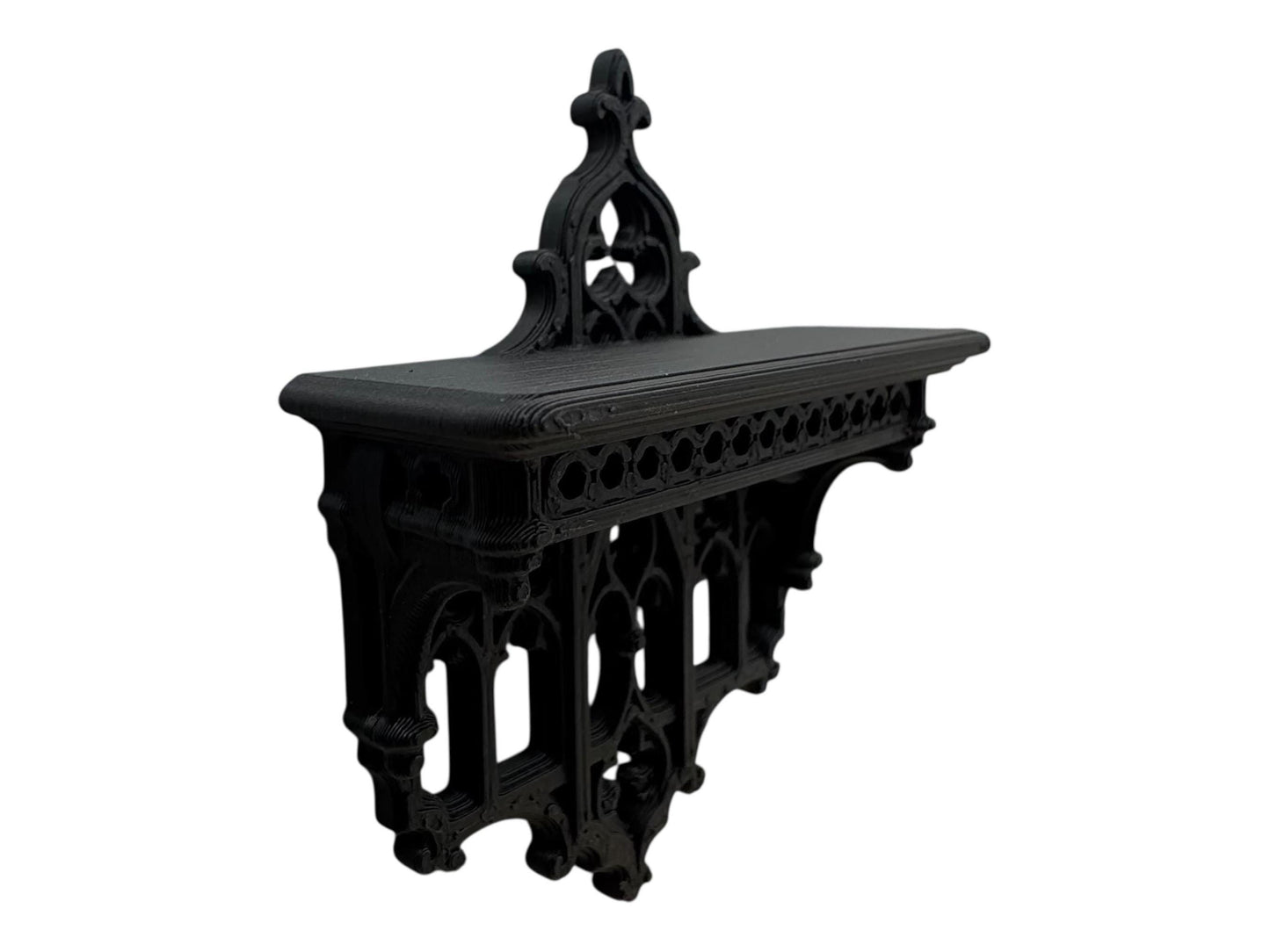Gothic Giger Victorian shelf for jumping spiders