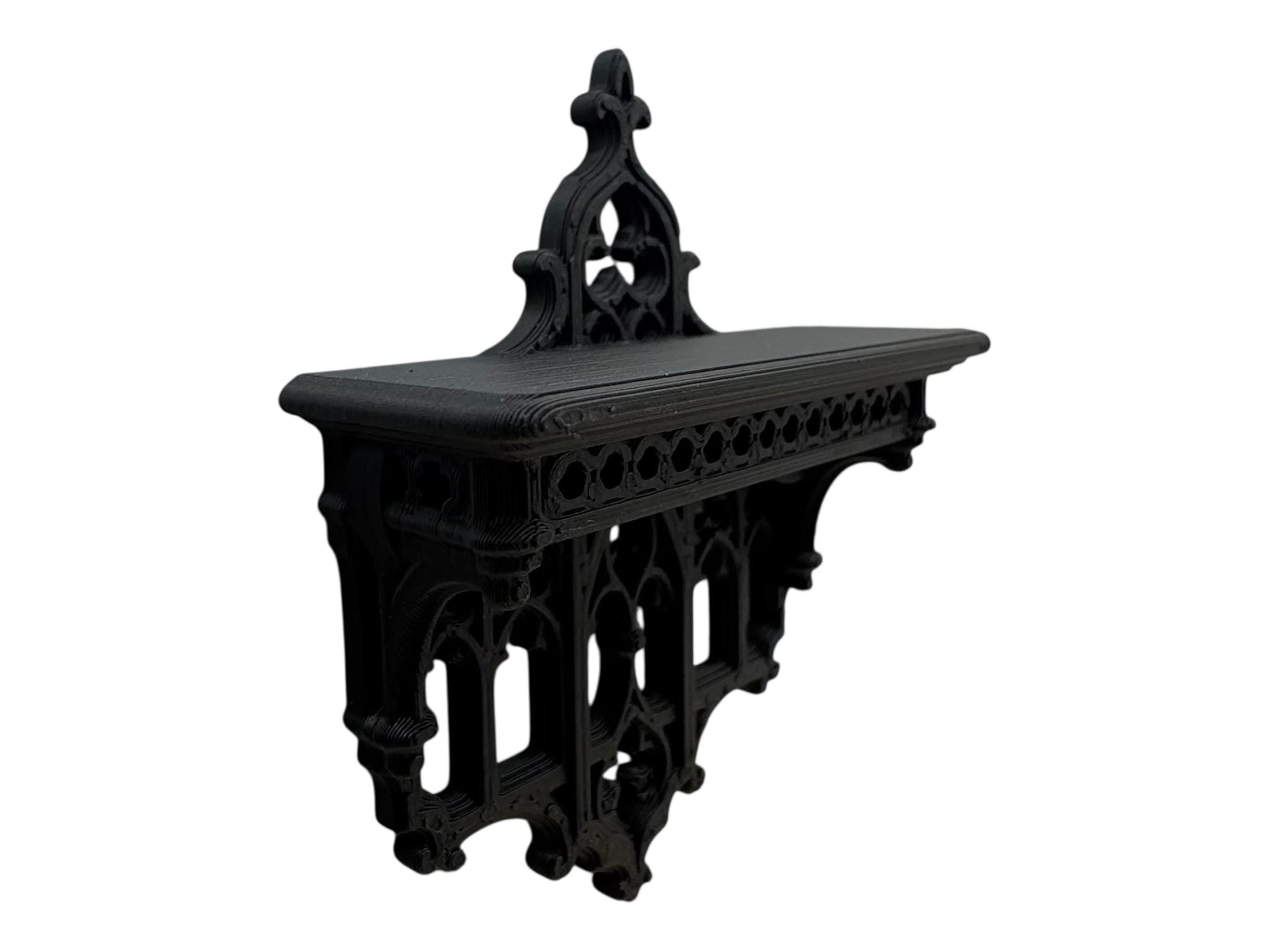 Gothic Giger Victorian shelf for jumping spiders