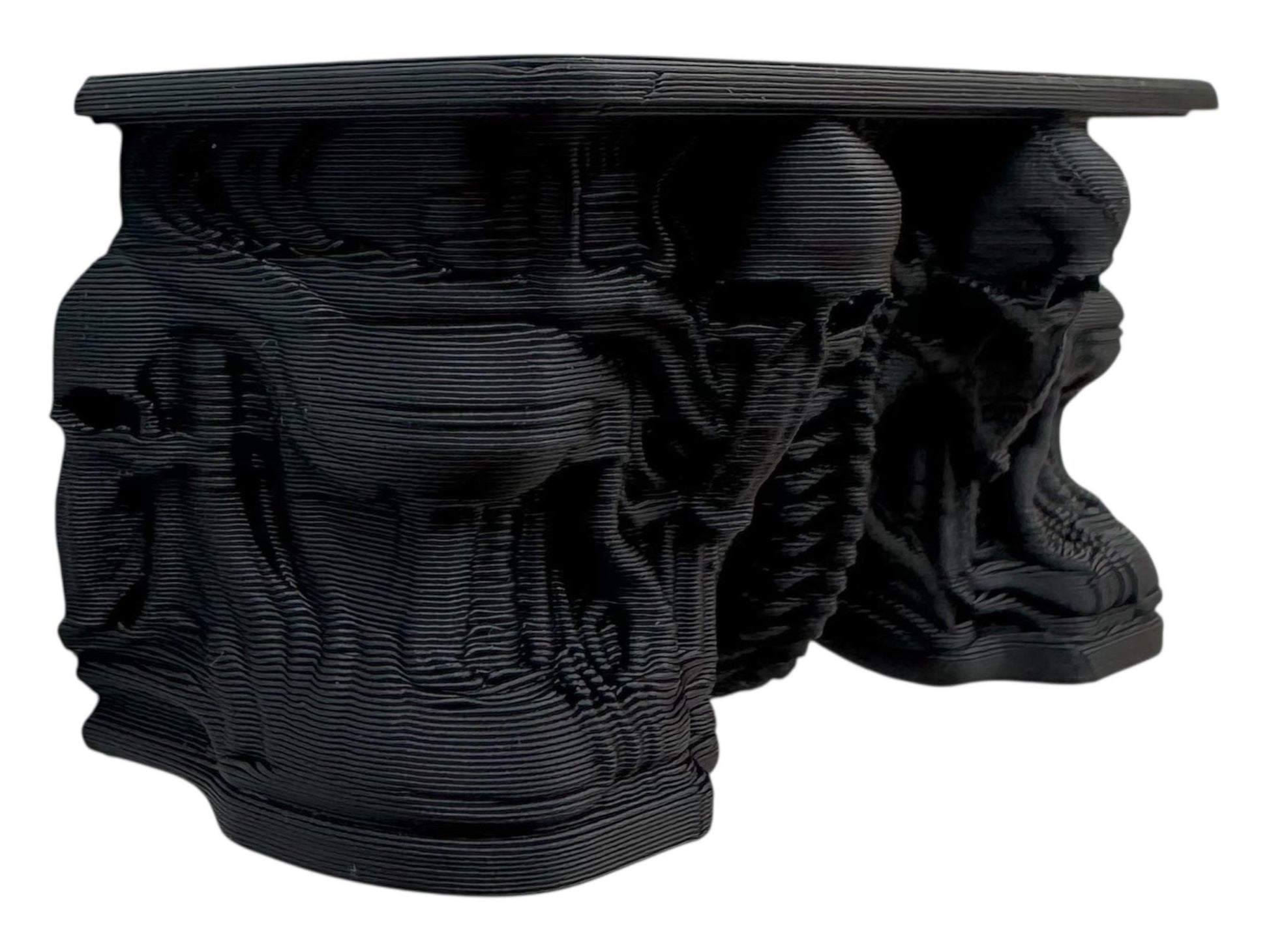 Gothic Giger Table shelf for jumping spiders