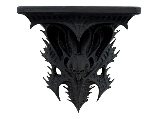 Gothic Extreme Giger shelf for jumping spiders