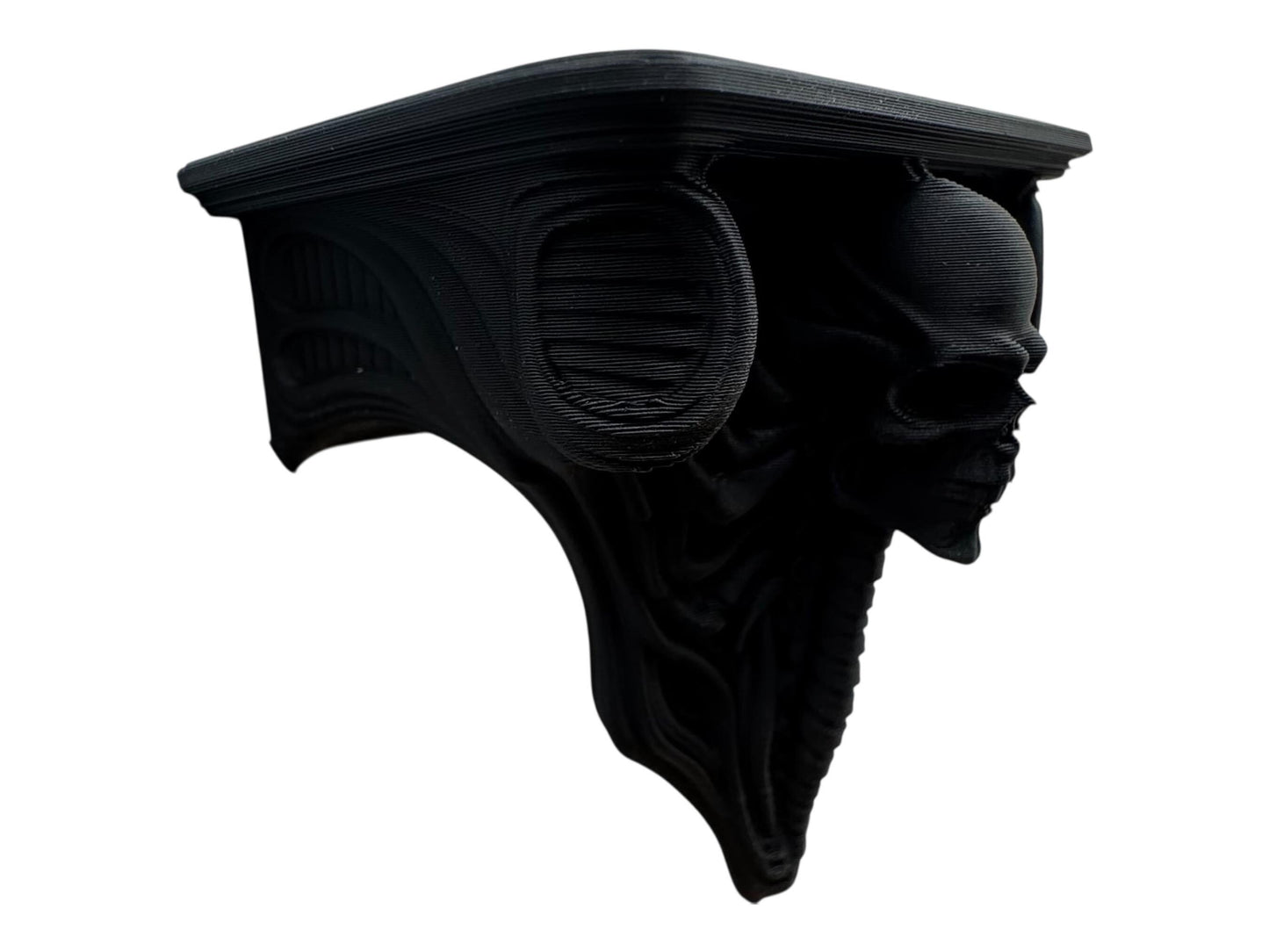 Gothic Merc. Skull shelf for jumping spiders