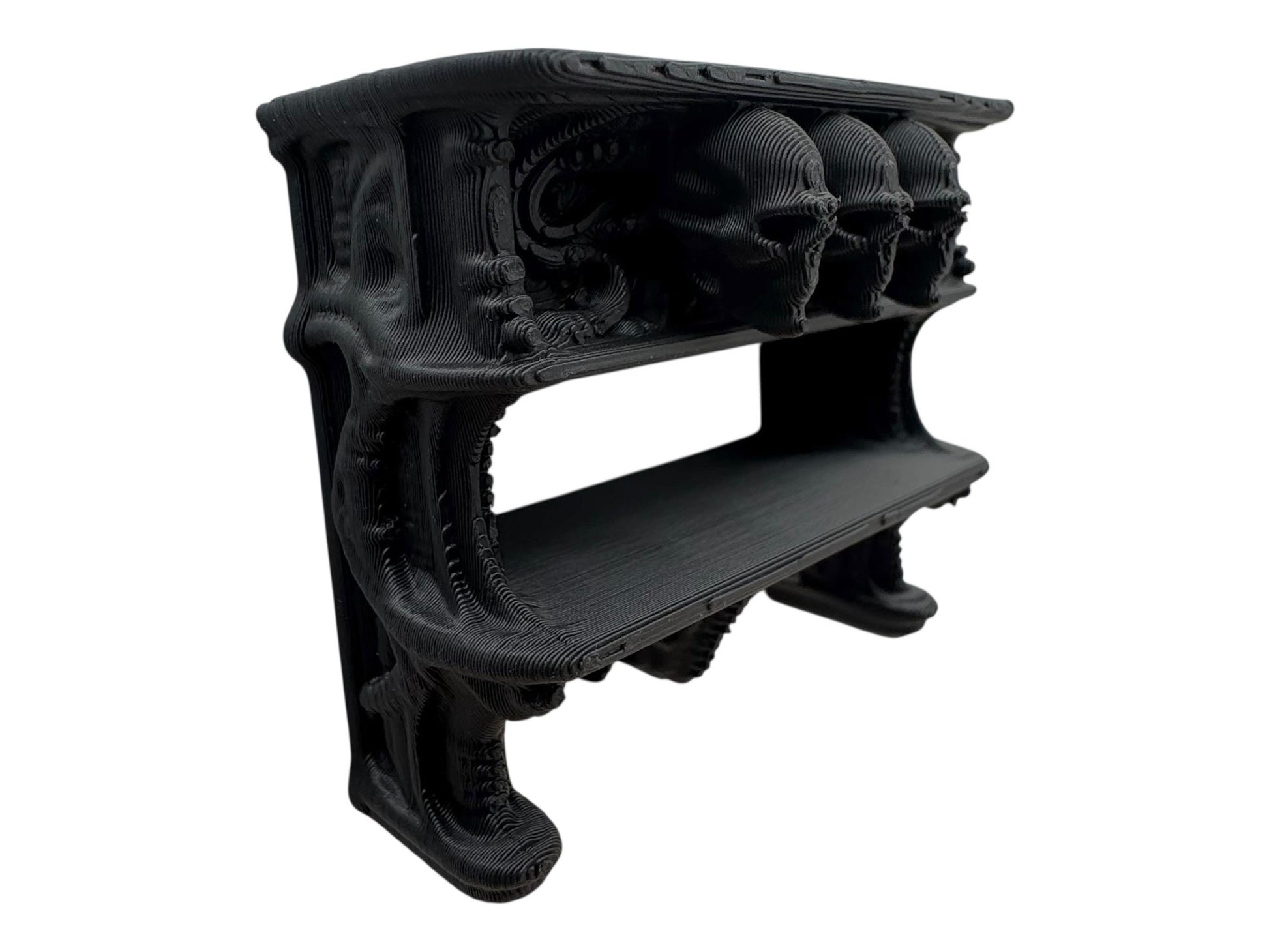 Gothic Giger shelf for jumping spiders