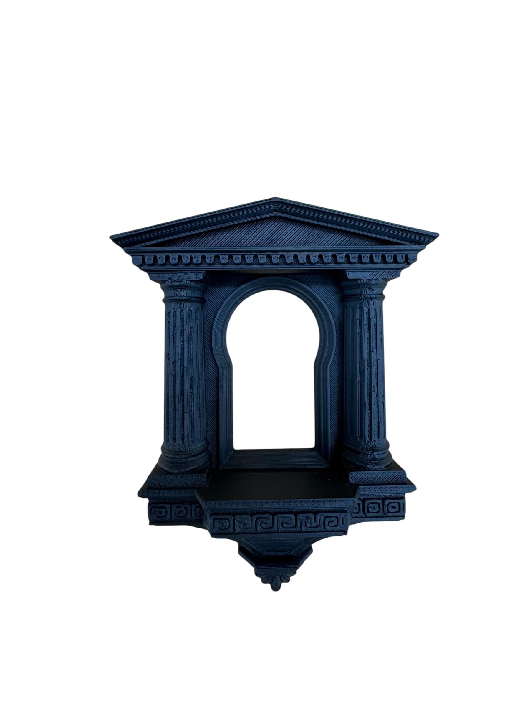 Baroque Temple ledge for jumping spiders