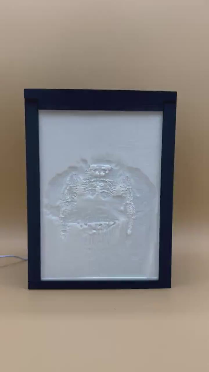 Personalized Backlit Lithophane PhotoBox