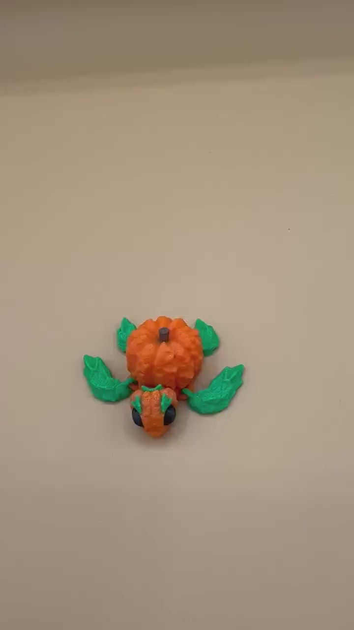 Articulating 3D Printed Harvest Turtle