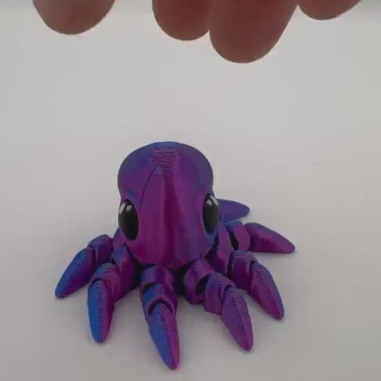 Happy Iridescent Articulating Octopus