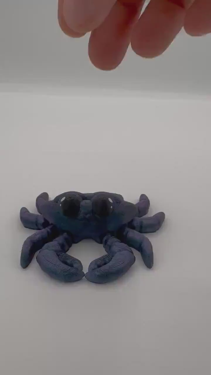 Happy  Articulating Crab