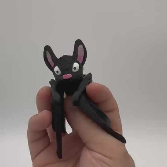 Adorable articulating fidget bat